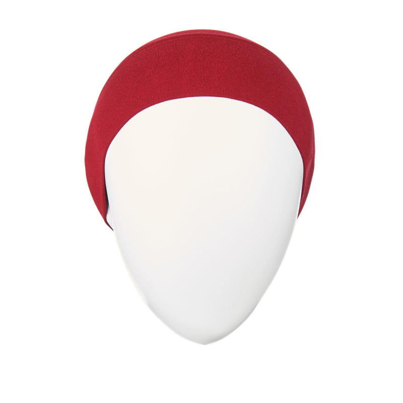 Full Size Head Cap for Hijab - Red