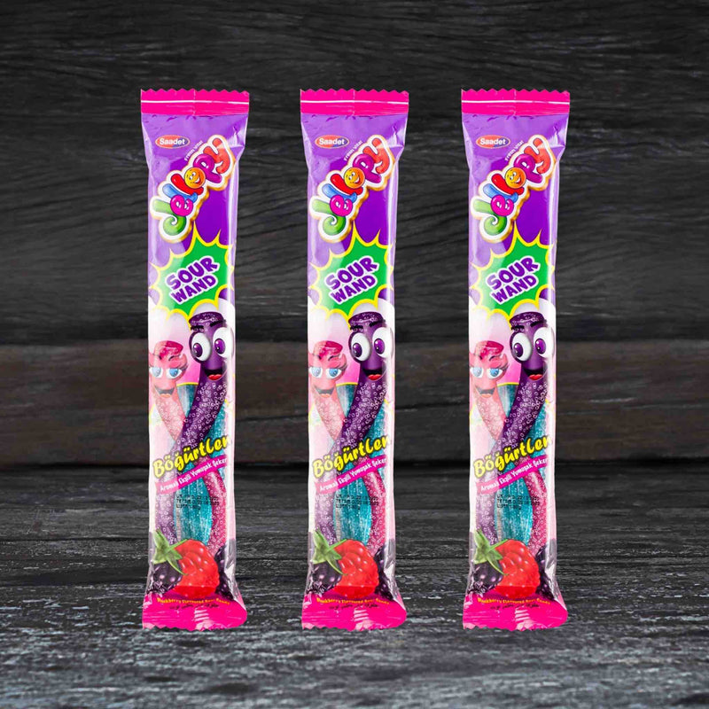Jellopy Berries Sour Wand - 2