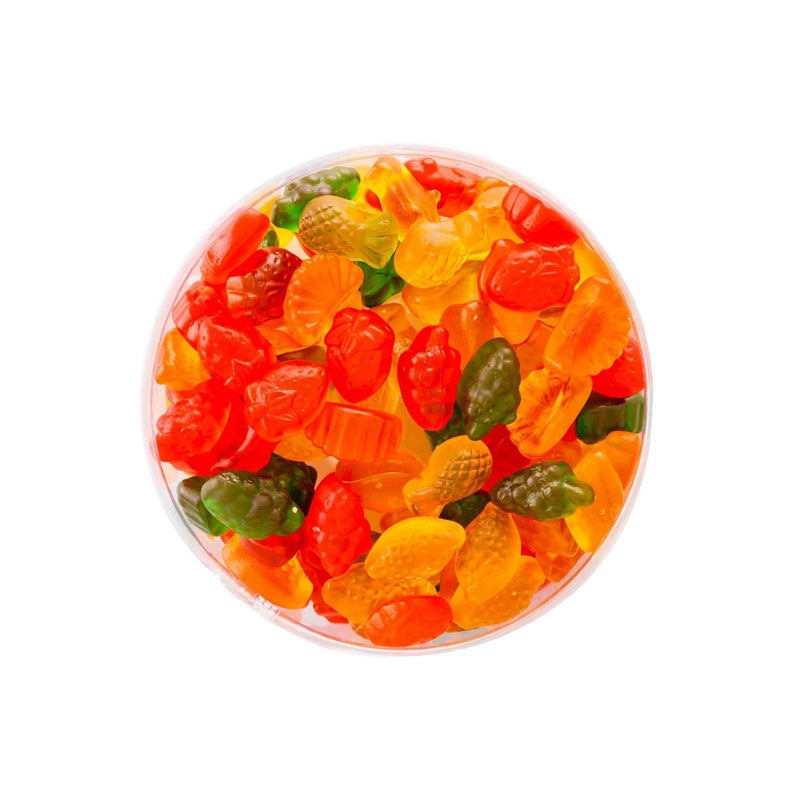 Loqhum Halal Gummies Mix Fruit Open Box