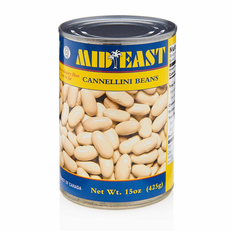 MidEast Cannellini Beans Can - Front