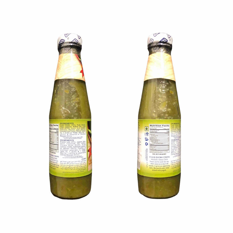 Mitchell's Green Chili Sauce - Ingredients & Nutrition Facts