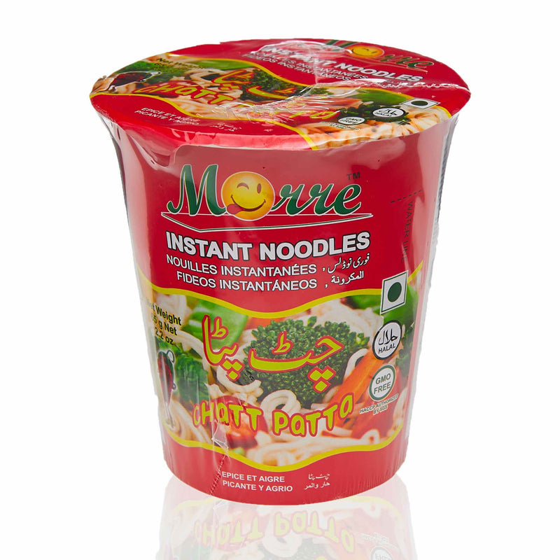 Moore Instant Halal Noodles with Chatt Patta Flavor - Front