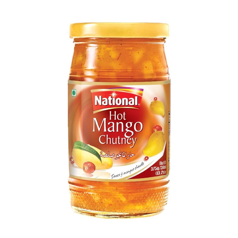 national hot mango chutney sauce