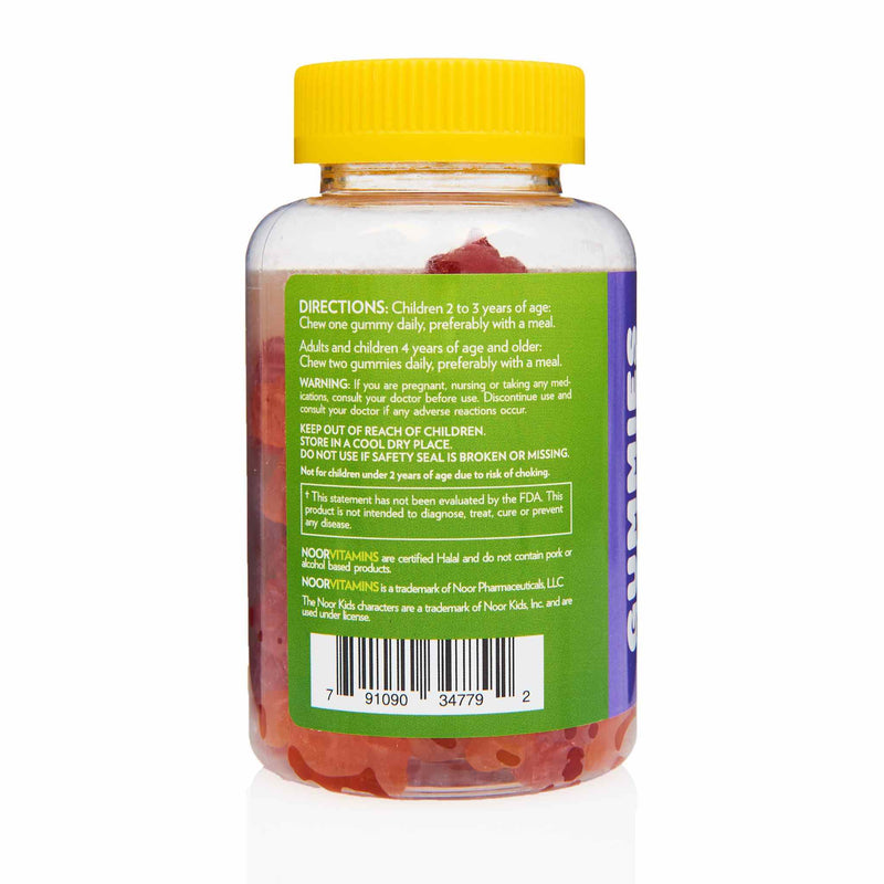 Noor Vitamins Children Gummies - Ingredients