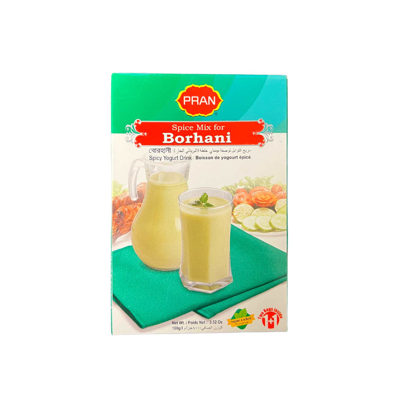 Pran Borhani Yogurt Drink Recipe Mix - Front