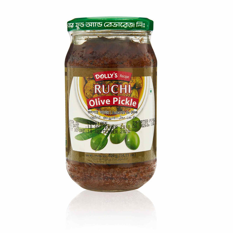 Ruchi Olive Pickle - Front