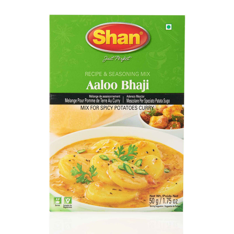 Shan Aloo Bhaji Recipe Mix - Front