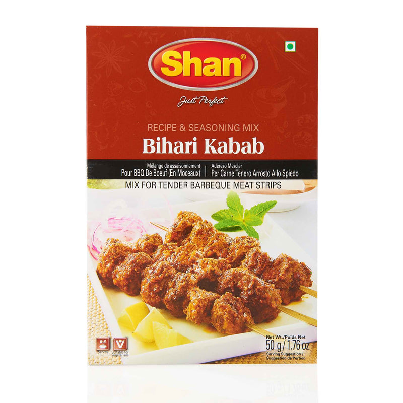Shan Bihari Kabab Recipe Mix - Front