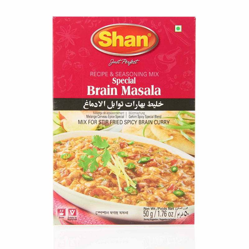 Shan Brain Masala Recipe - Front