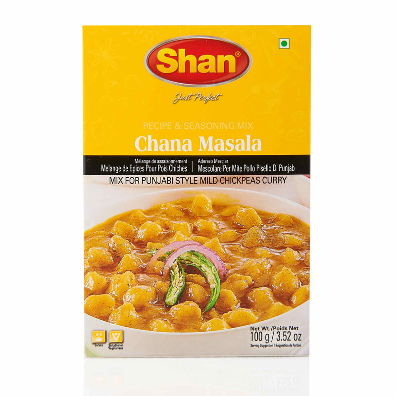 Shan Chana Masala Recipe Mix - Front