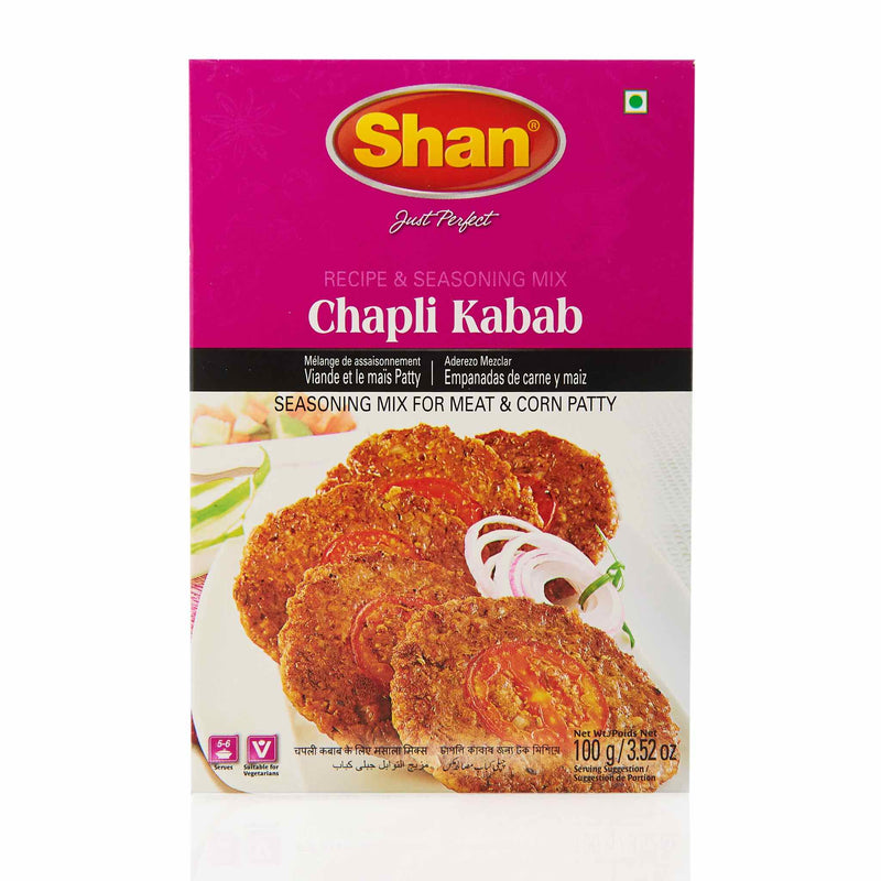 Shan Chapli Kabab Recipe Mix - Front