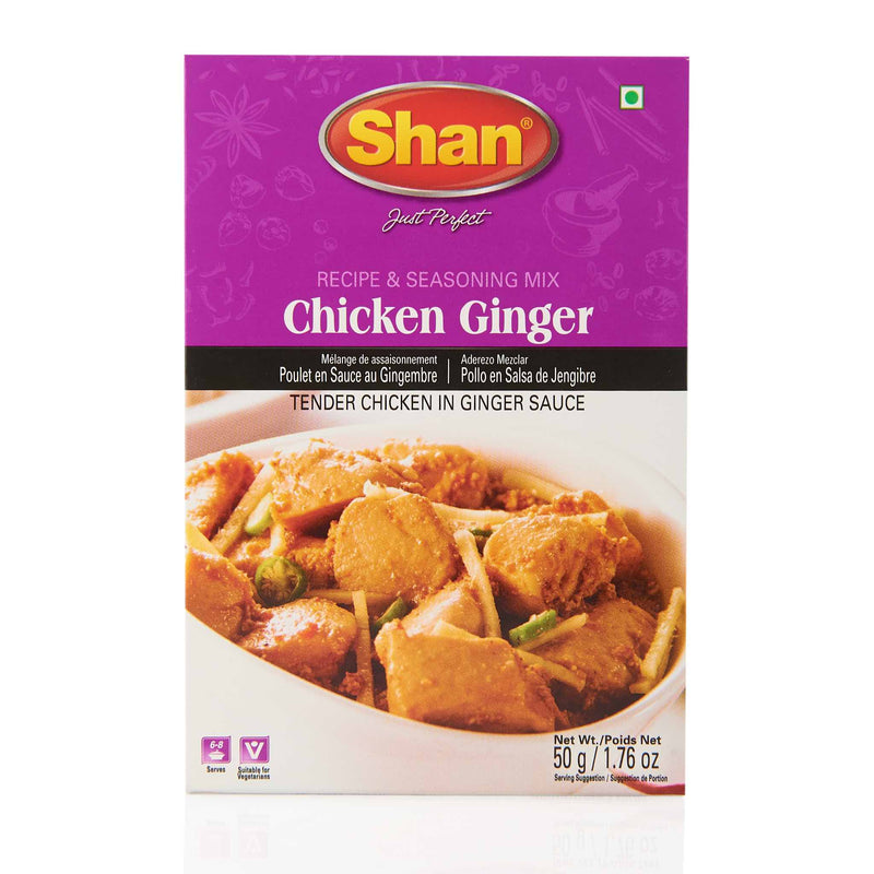 Shan Chicken Ginger Recipe - Front
