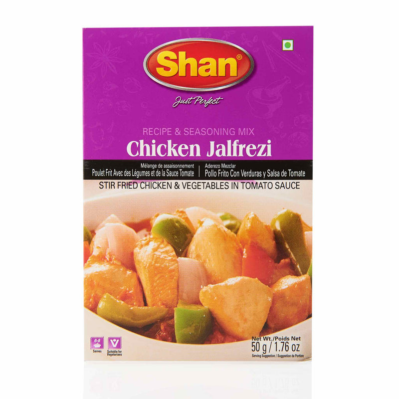 Shan Chicken Jalfrezi Recipe Mix - Front