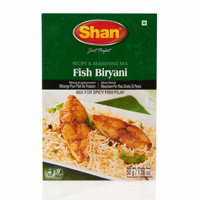 Shan Fish Biryani Recipe Mix - Front