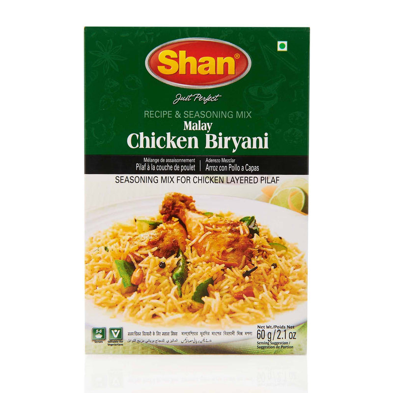 Shan Malay Chicken Biryani Recipe Mix - Front