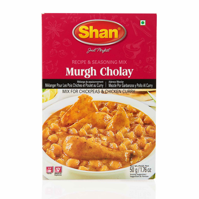 Shan Murgh Cholay Recipe - Front