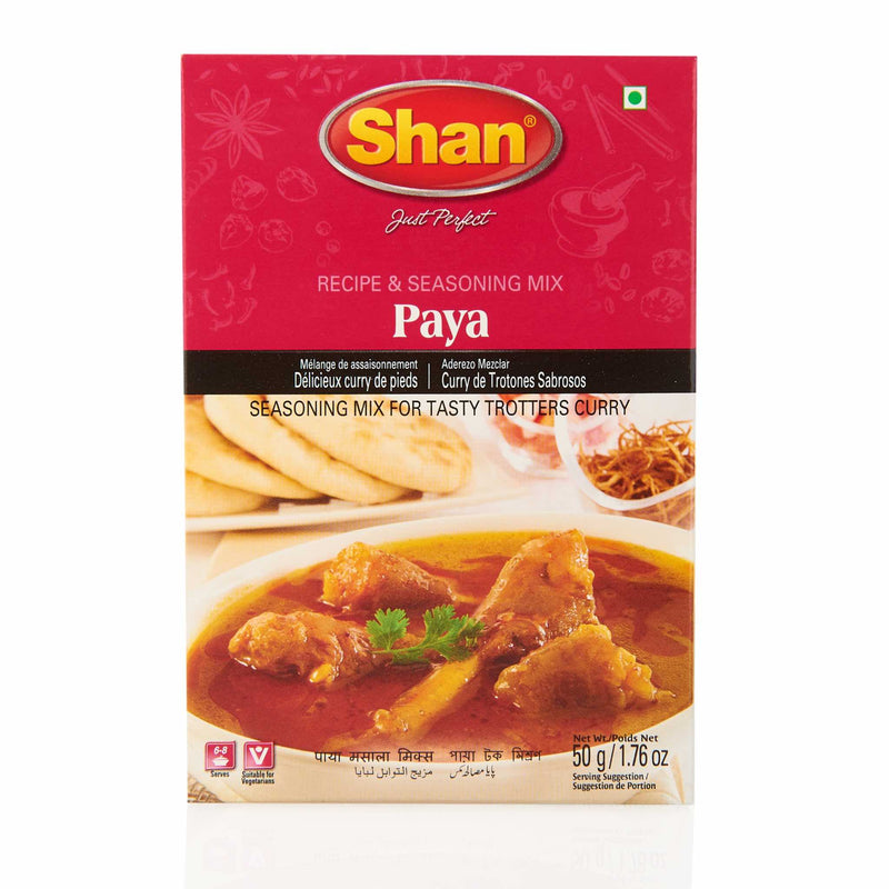 Shan Paya Recipe - Front
