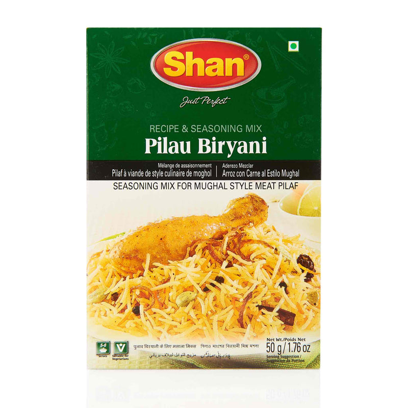 Shan Pilau Biryani Recipe Mix - Front