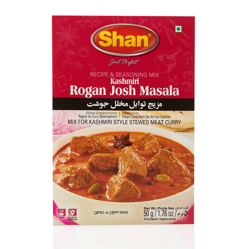 Shan Rogan Josh Masala Recipe - Front