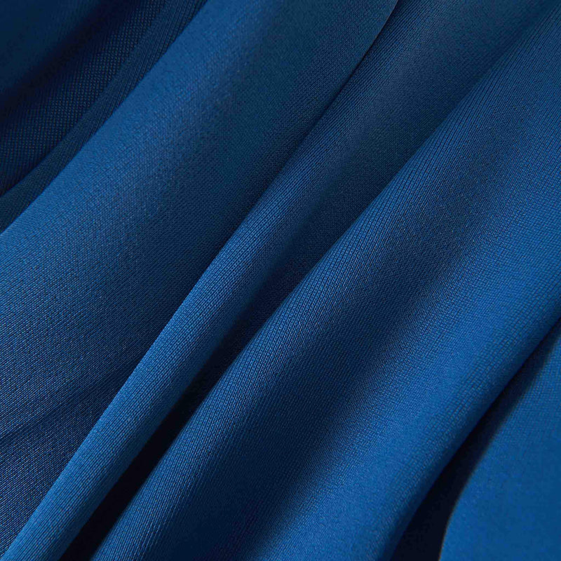 Blue and Grey Striped Burkini Swimwear - Cloth