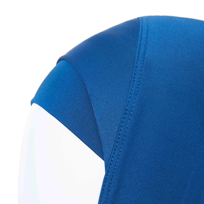 Blue Floral Burkini Swimwear - Hijab Side