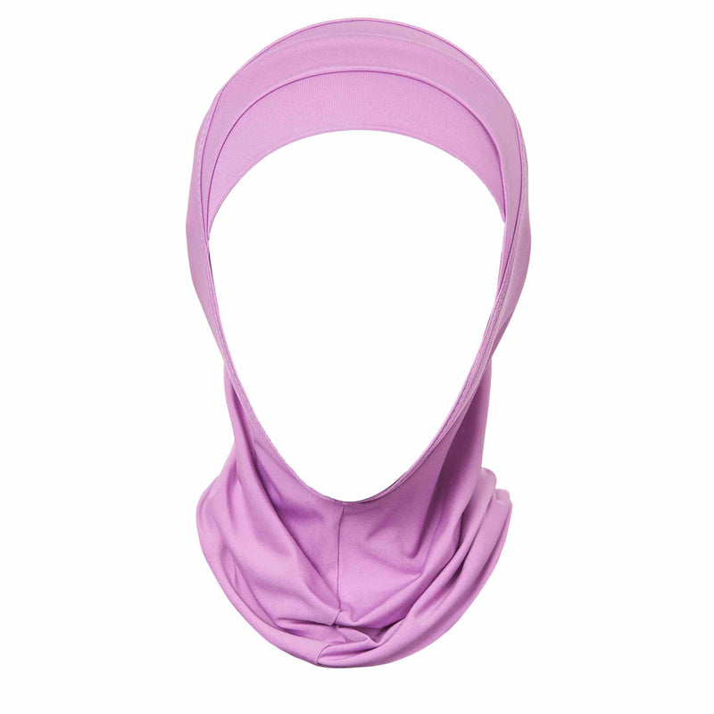 Purple Floral Burkini Swimwear - Hijab