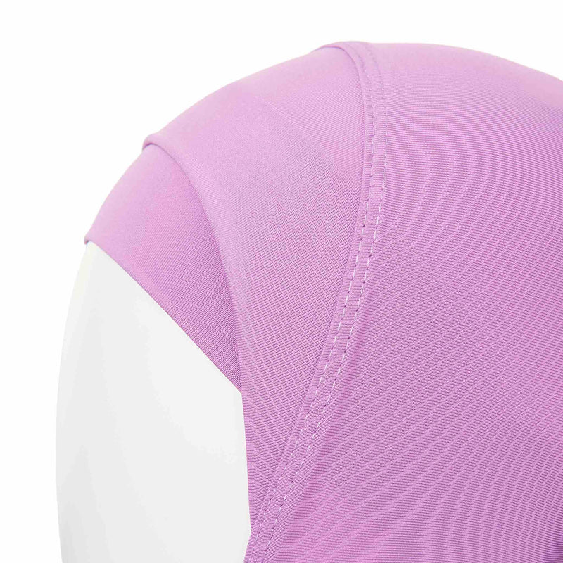 Purple Floral Burkini Swimwear - Hijab Side