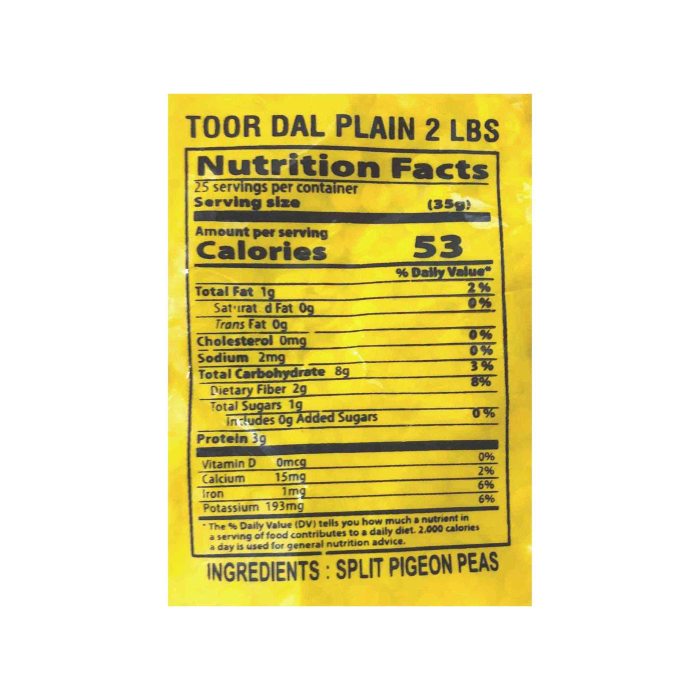 Deer Toor Dal One Stop Halal