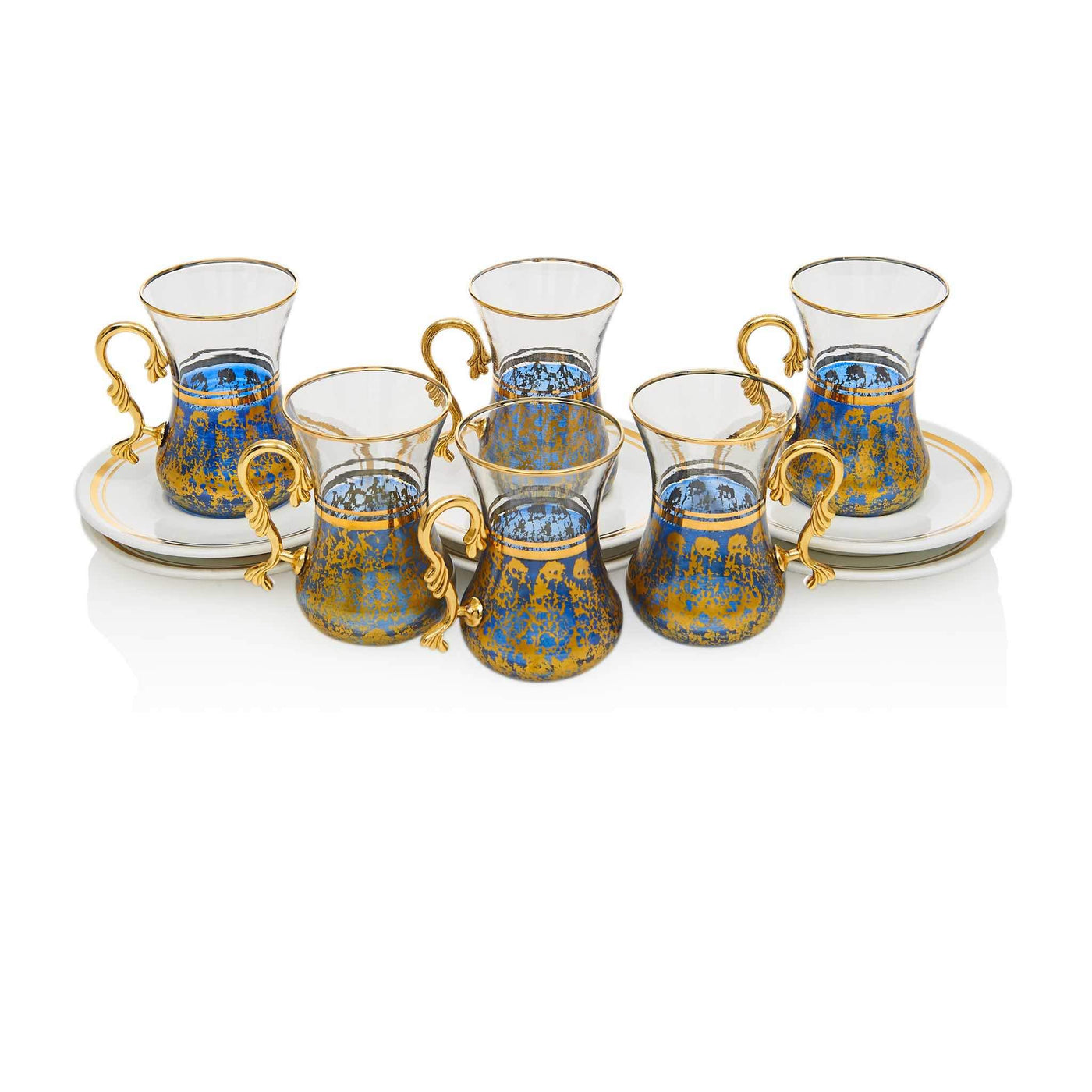 Vintage Blue Turkish Tea Set – One Stop Halal