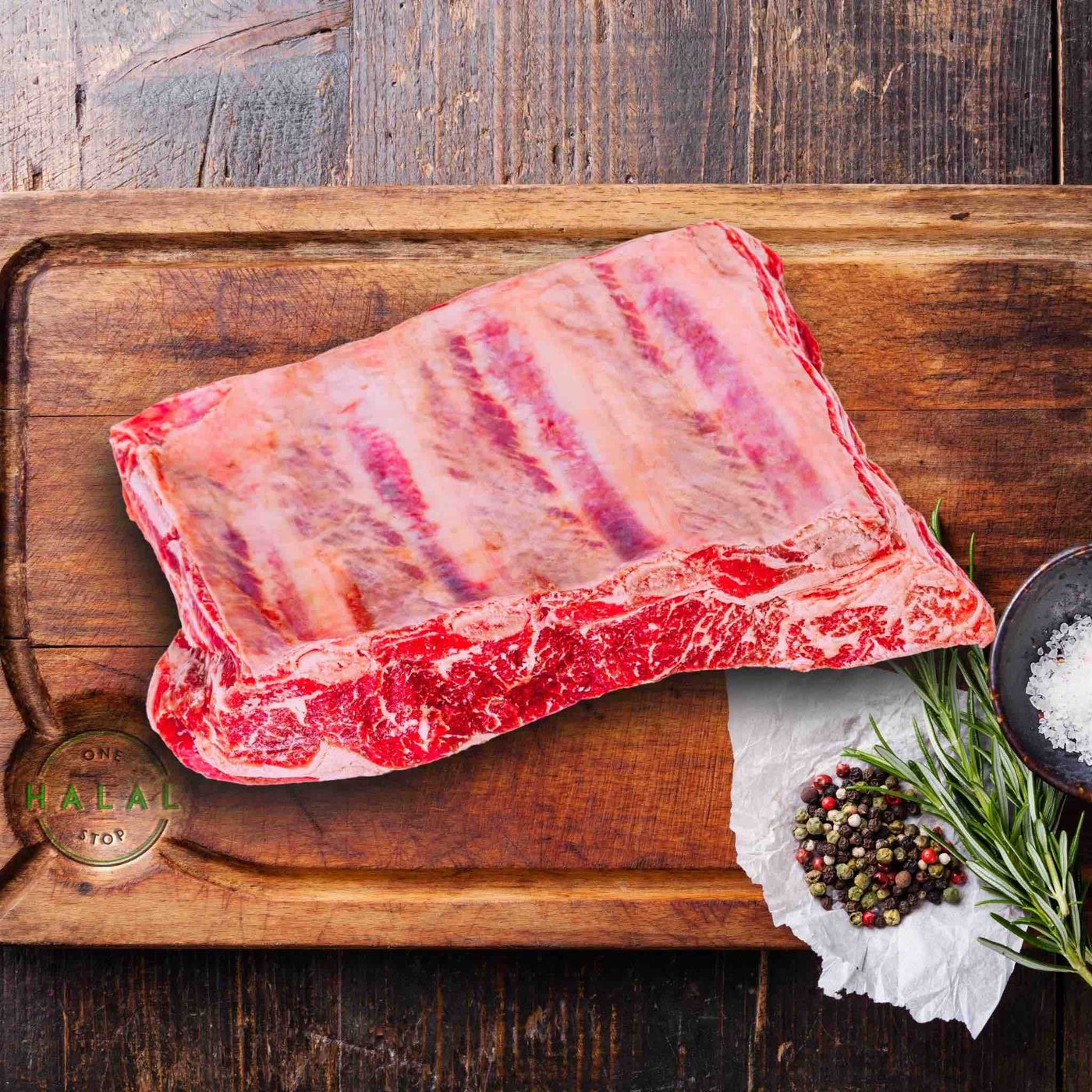 Raw Beef Ribs
