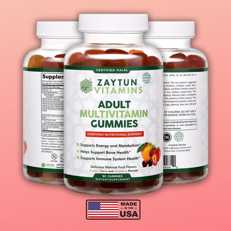 Zaytun Vitamins Adult Multivitamin Gummies - 5