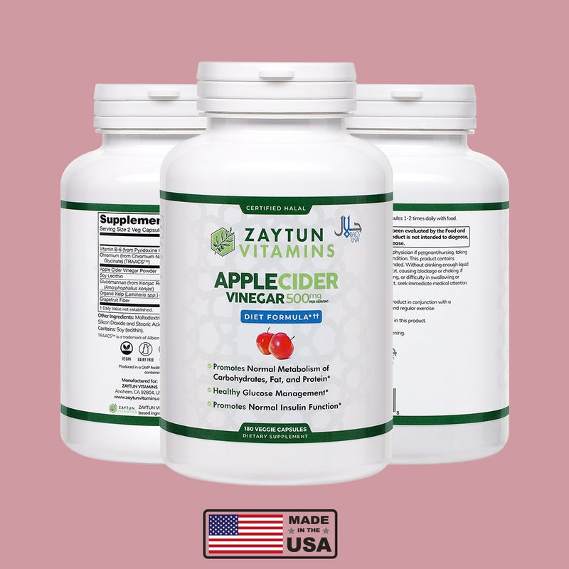 Zaytun Vitamins Apple Cider Vinegar Capsules - 3