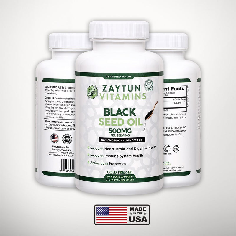 Zaytun Vitamins Black Seed Oil Capsules - 3